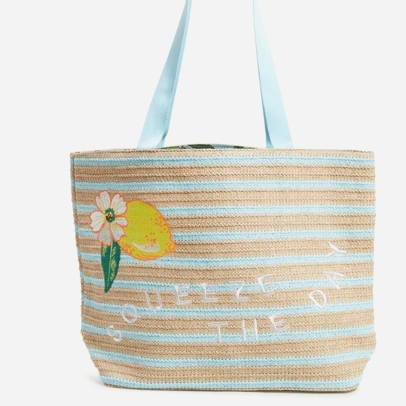 Vera Bradley Lemon Grove Tote-NWT - Picture 2 of 3